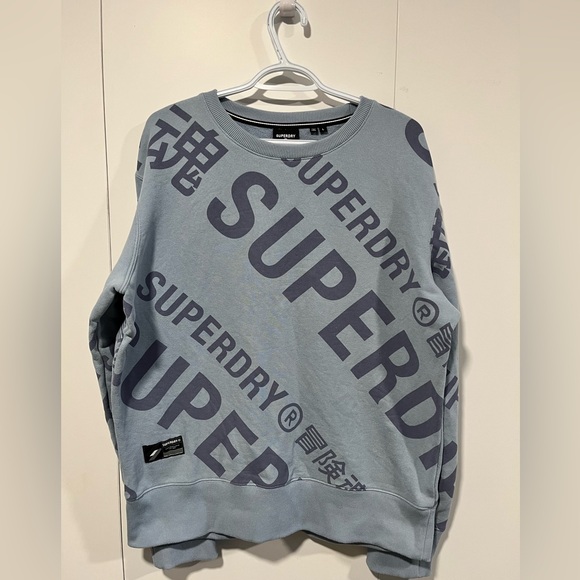 Large Superdry sweat shirt - Picture 2 of 3